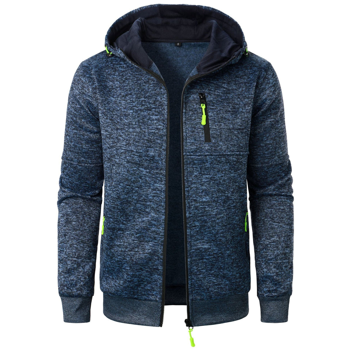 Zander | Men’s Textured Hooded Jacket