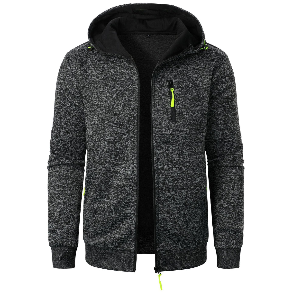 Zander | Men’s Textured Hooded Jacket