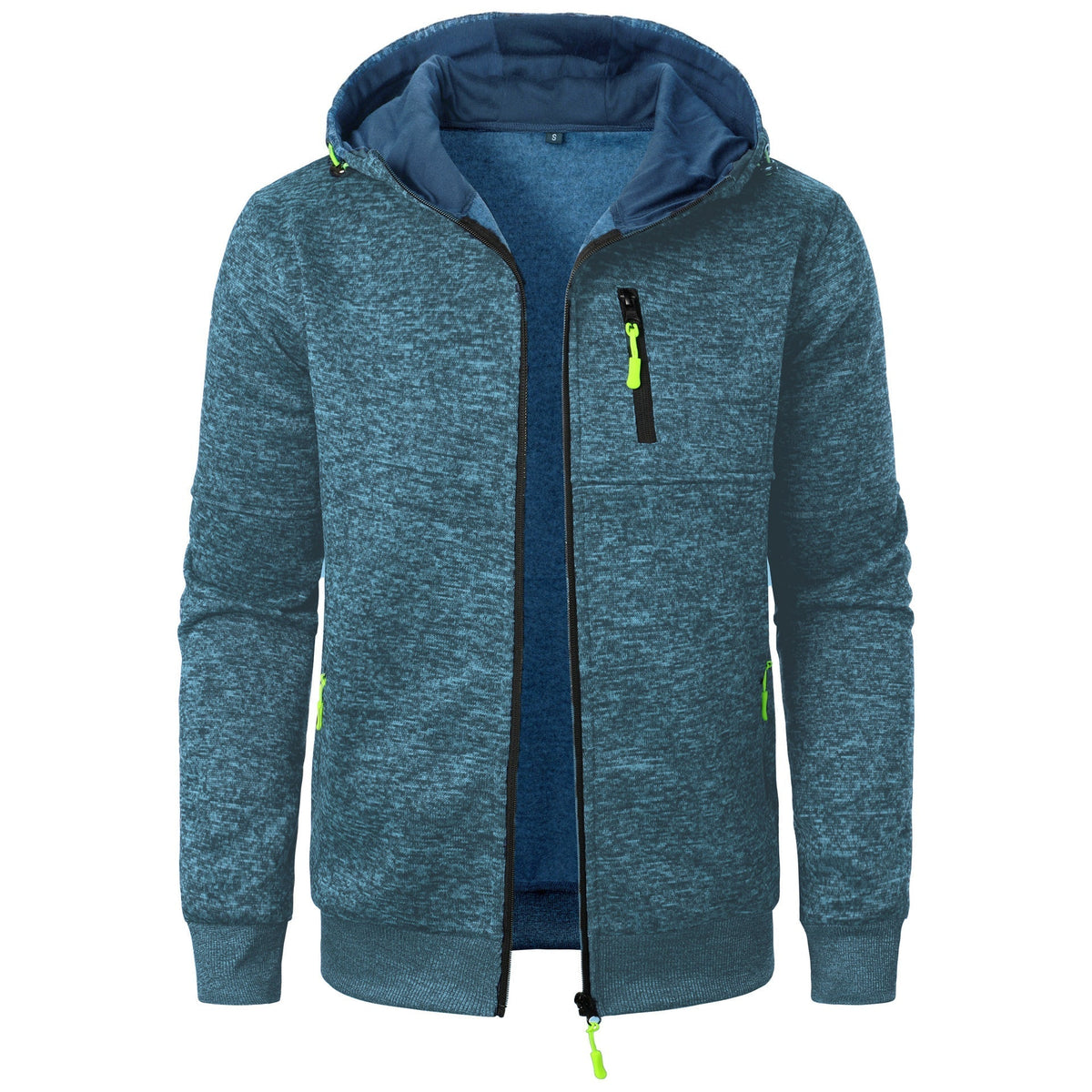 Zander | Men’s Textured Hooded Jacket