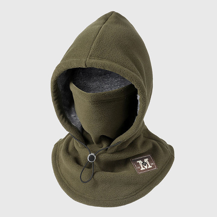 Packaged thermal hood ready for gifting as cold weather gear