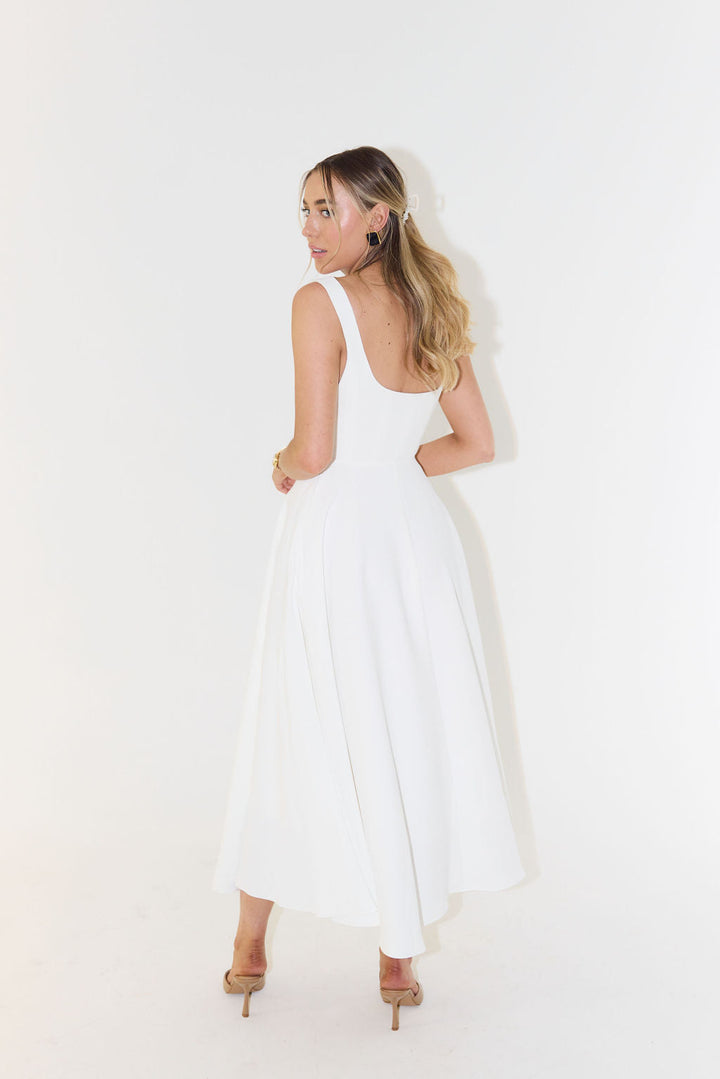 Summer dress featuring a sleeveless design and comfortable fit