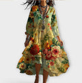 Women’s Floral Midi Summer Dress