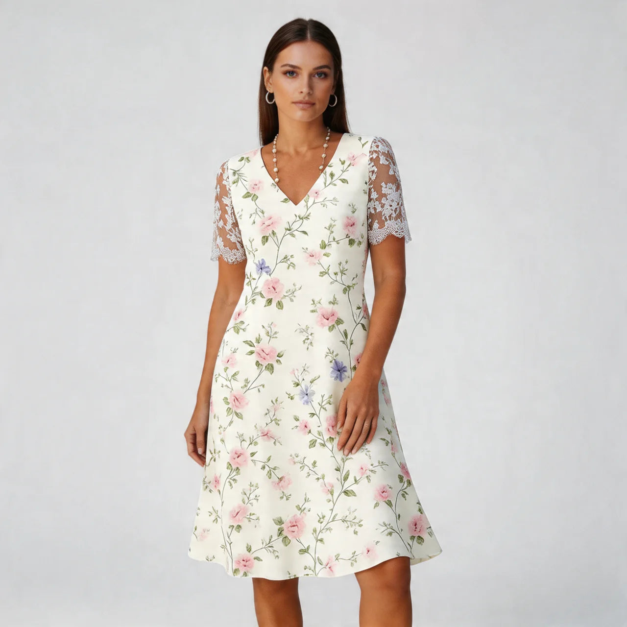 Women’s Floral Midi Dress