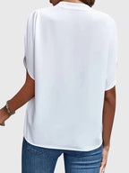 Women’s V Neck Blouse Soft Fit