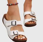 Women’s Double Buckle Sandals
