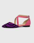 Women’s Striped Flat Sandals