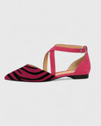 Women’s Striped Flat Sandals