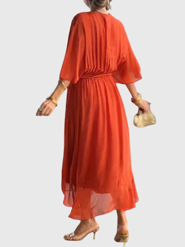 Women’s Tie Waist Maxi Dress