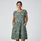 Women’s Printed Midi Dress