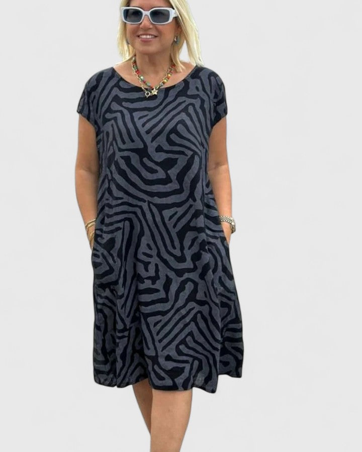 Women’s Printed Midi Dress