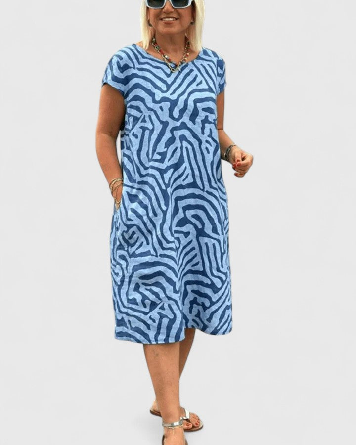 Women’s Printed Midi Dress