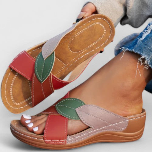 Women’s Colorblock Slide Sandals