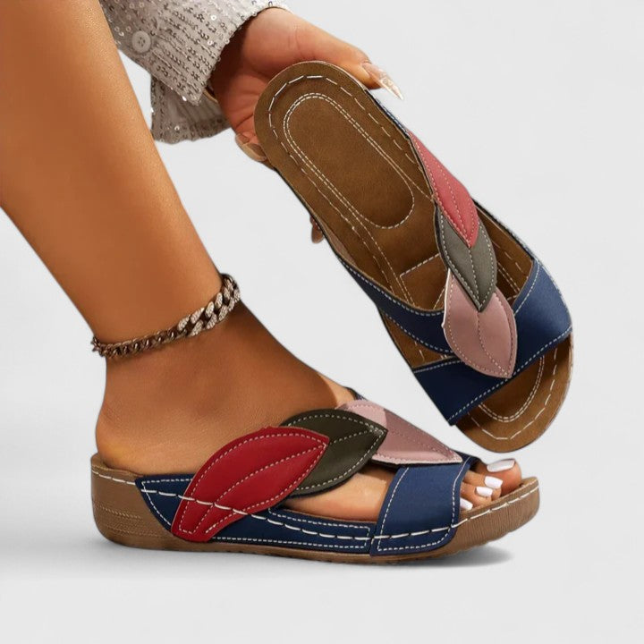 Women’s Colorblock Slide Sandals