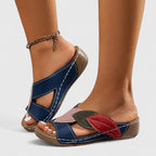 Women’s Colorblock Slide Sandals