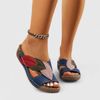 Women’s Colorblock Slide Sandals
