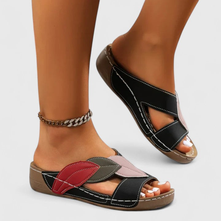 Women’s Colorblock Slide Sandals
