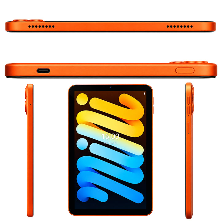 Dual SIM tablet showing open SIM card tray slot for cellular connectivity