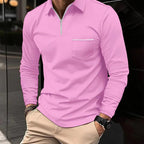 Talon | Men’s Quarter Zip Polo Sweater