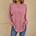 Cressina | Women’s Relaxed Fit Crew Neck Long Sleeve Jumper
