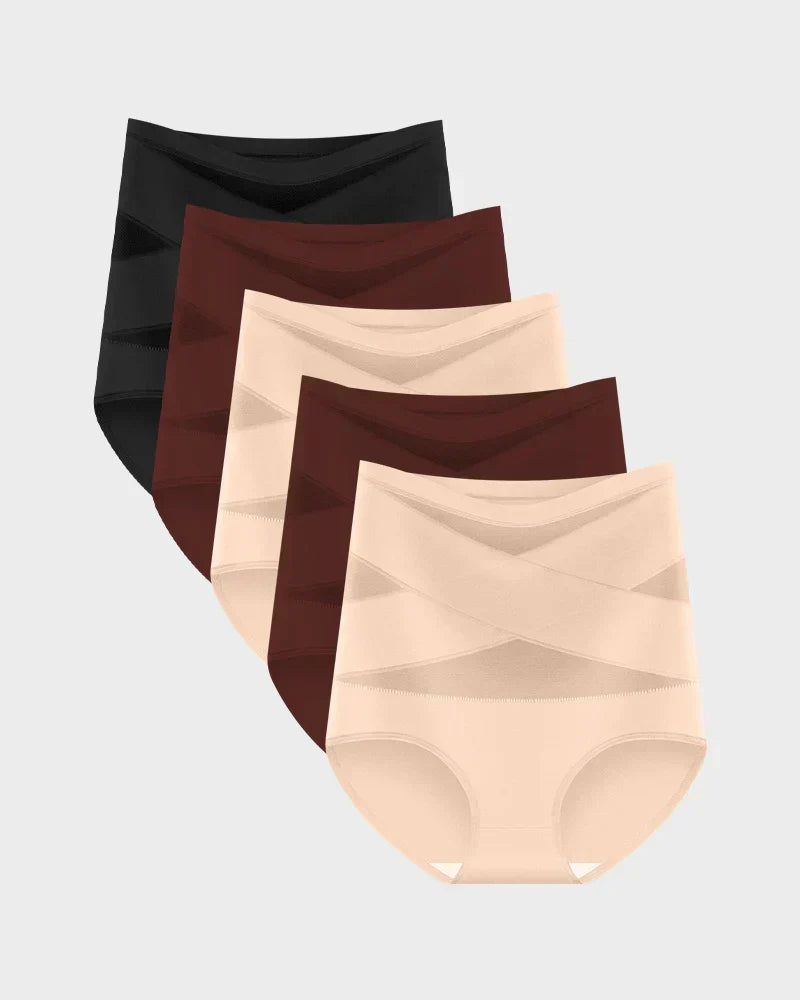 Seamless underwear waistband detail showing smooth finish