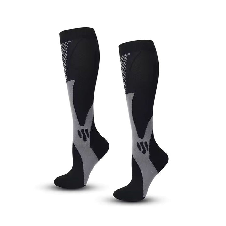 Unisex sports socks for circulation and reducing leg fatigue