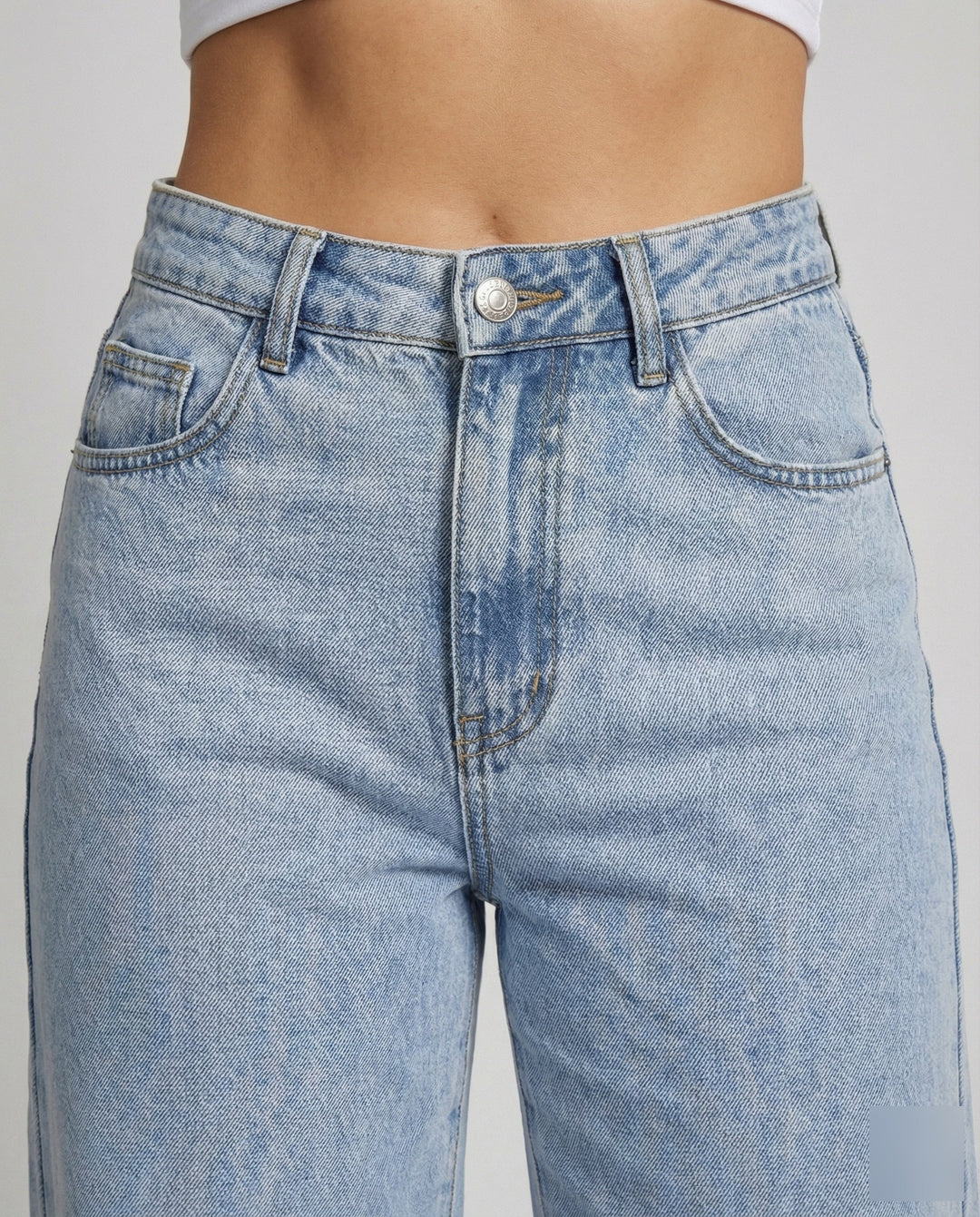 Retro flared pants and casual denim trousers for women
