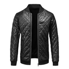 Brock | Men’s Quilted Bomber Jacket