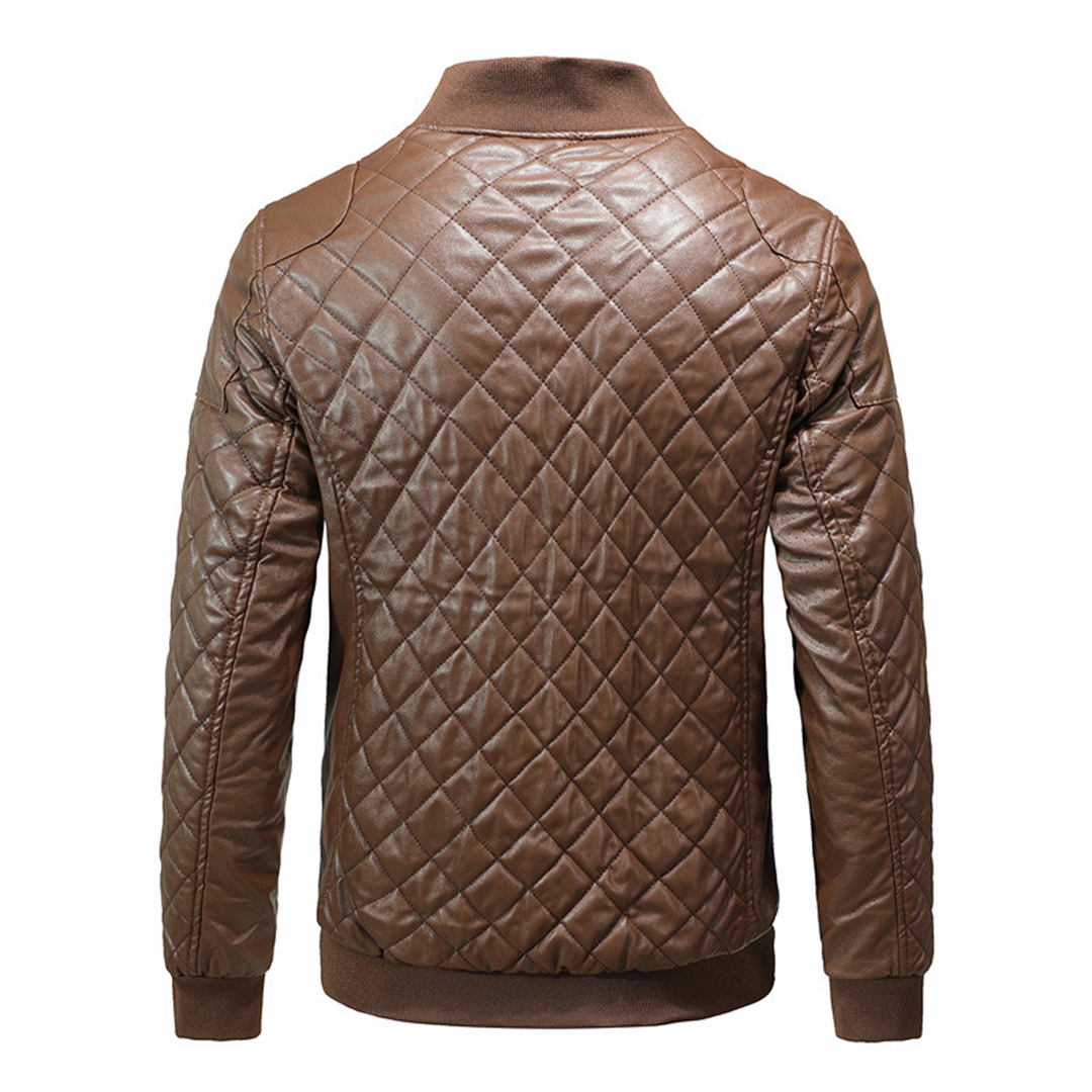Brock | Men’s Quilted Bomber Jacket