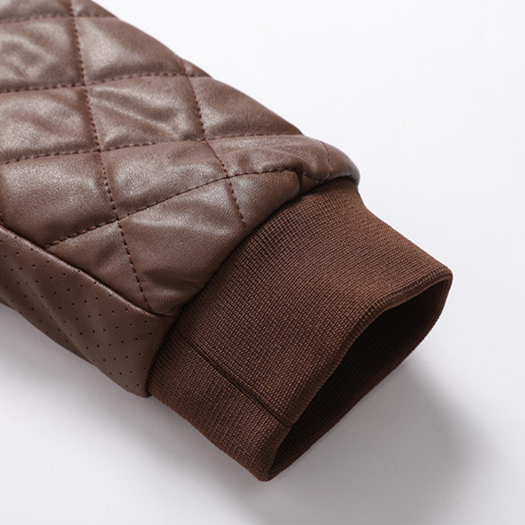 Brock | Men’s Quilted Bomber Jacket