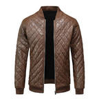 Brock | Men’s Quilted Bomber Jacket
