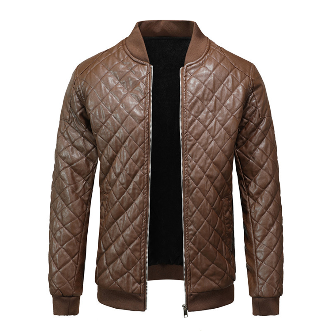 Brock | Men’s Quilted Bomber Jacket