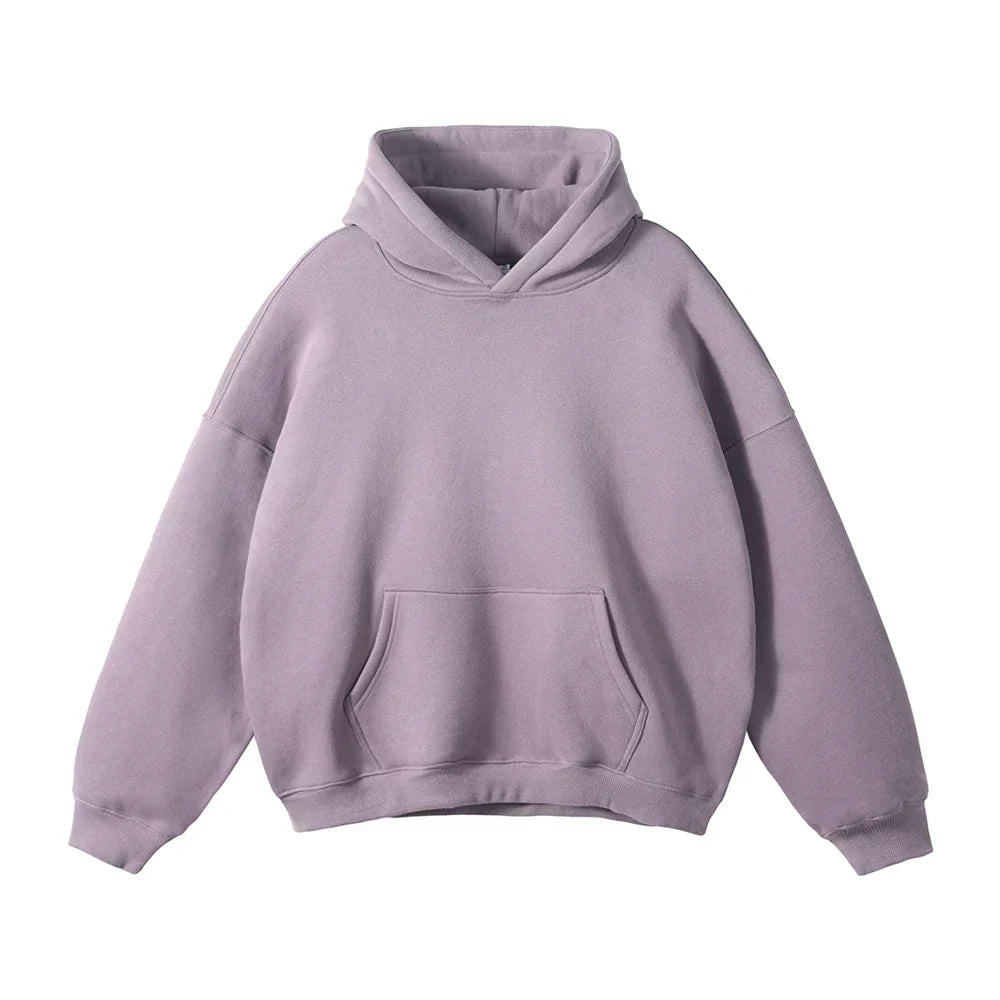 Back view of mens fashion streetwear hoodie