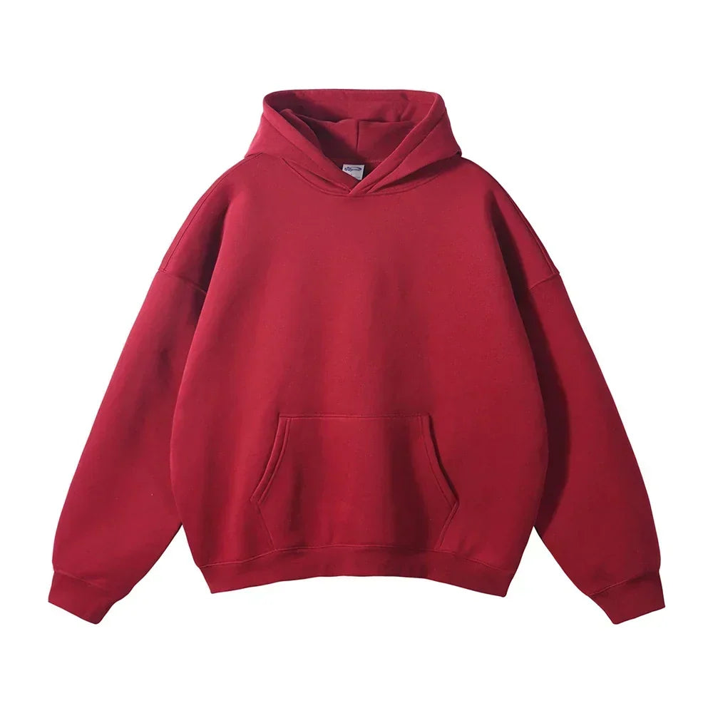 Hemline detail of mens casual wear hoodie