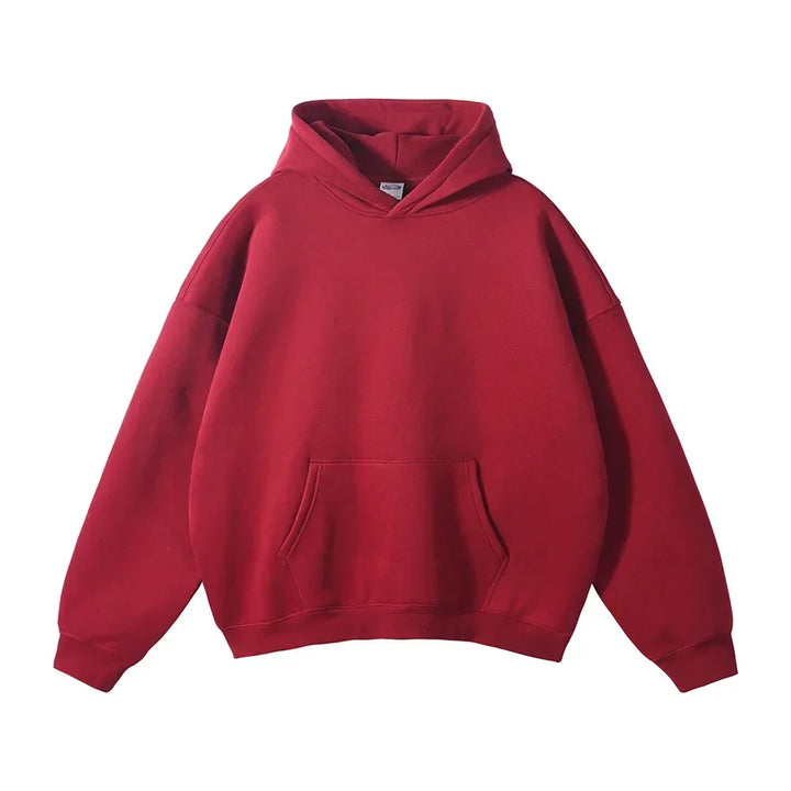 Hemline detail of mens casual wear hoodie