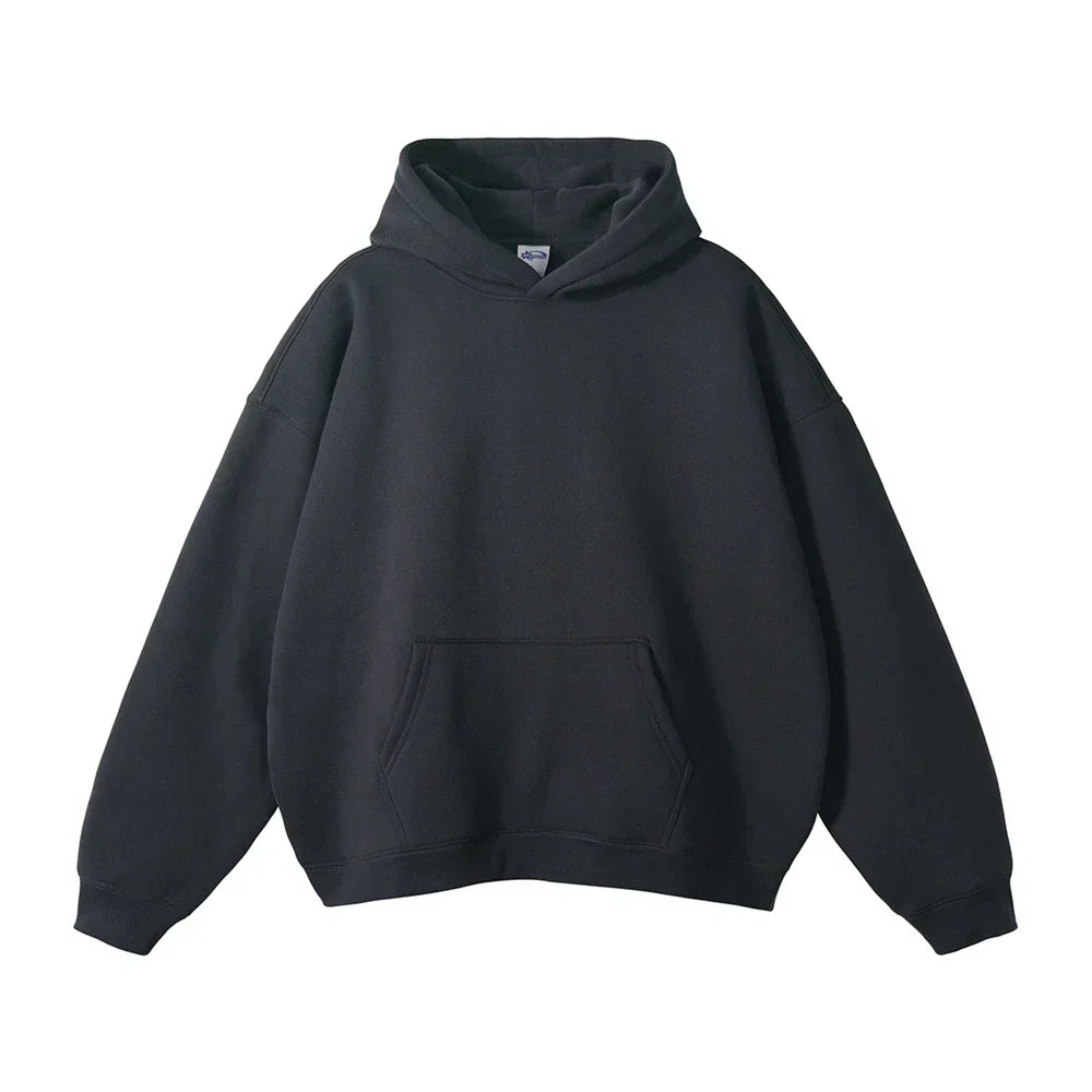 Mens pullover hoodie styled for everyday casual wear