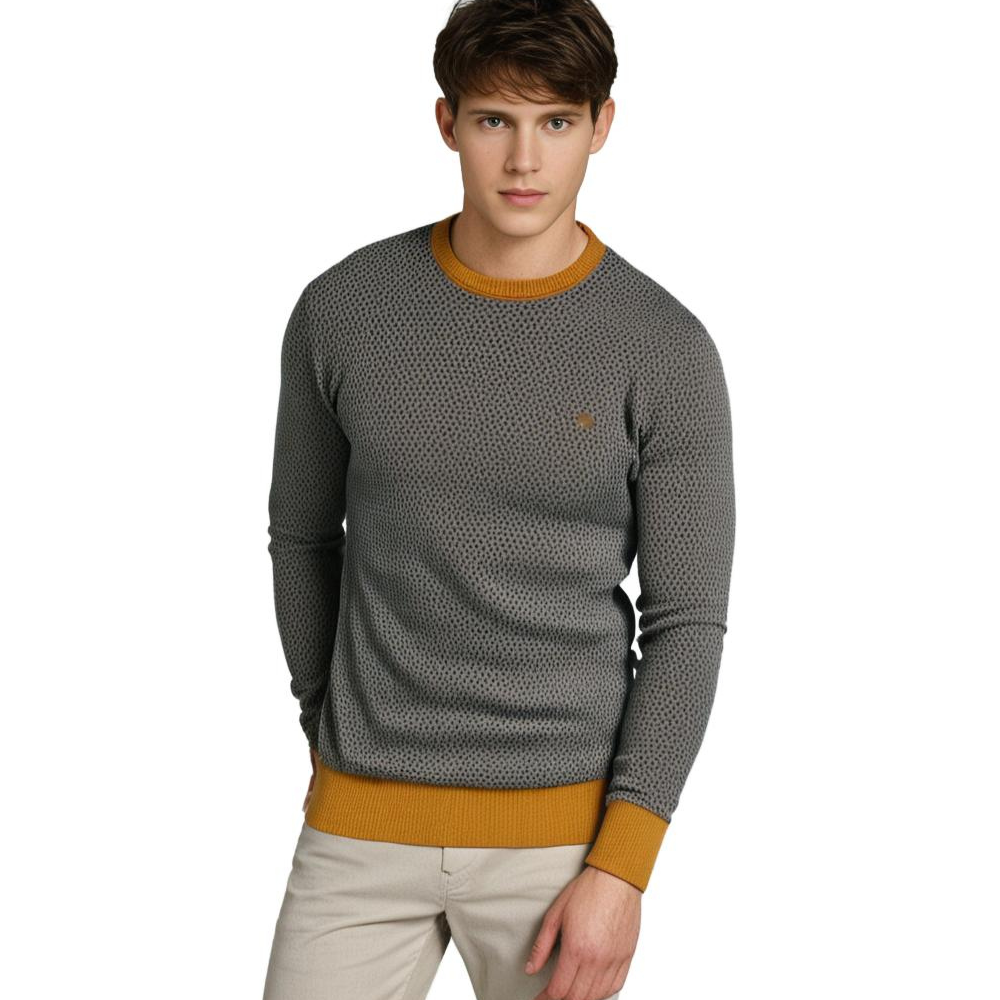 Garrison | Men’s Printed Crew Neck Sweater