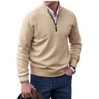 Marlon | Men’s Quarter-Zip Knit Sweater