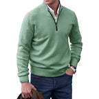 Marlon | Men’s Quarter-Zip Knit Sweater