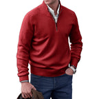 Marlon | Men’s Quarter-Zip Knit Sweater