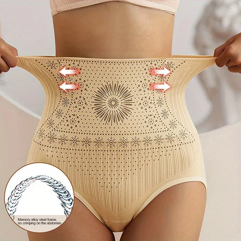 Side view of shaping panties highlighting body contouring and lift