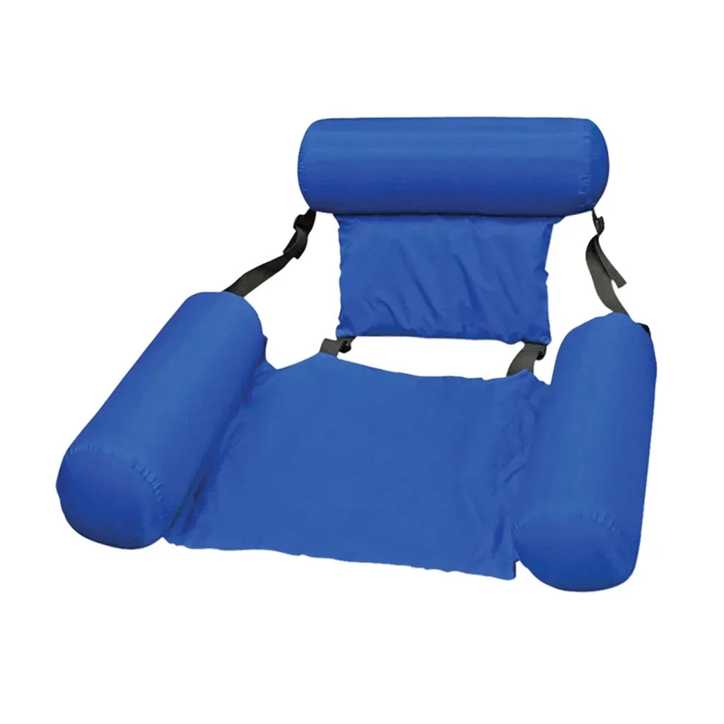 Close-up of durable fabric and seams on the ergonomic pool chair