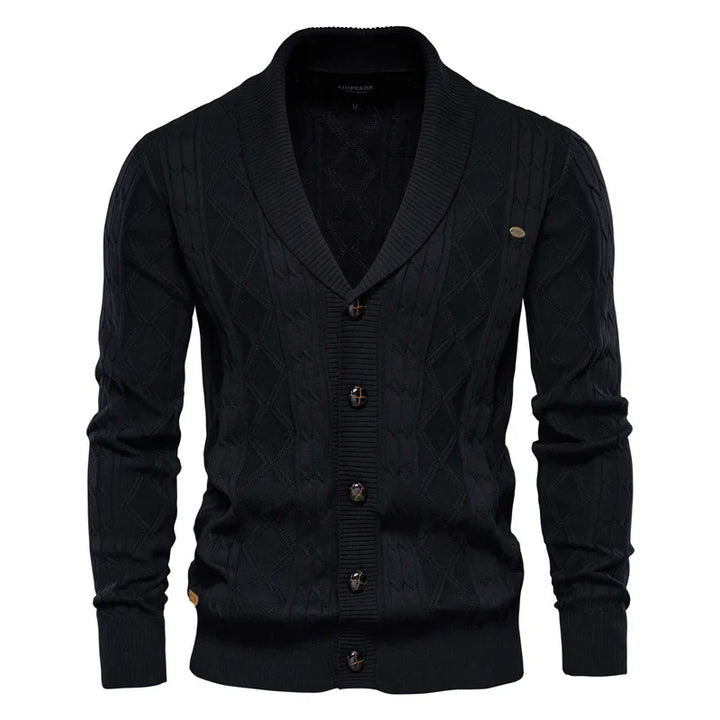 Hendrix | Men’s Cable Knit Cardigan
