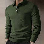 Wesley | Men’s Long Sleeve Polo Sweater