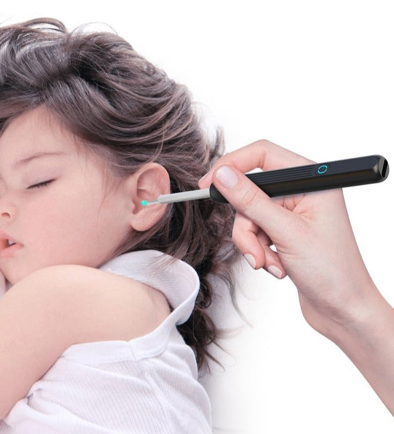 Gentle use of smart ear wax cleaner during personal care