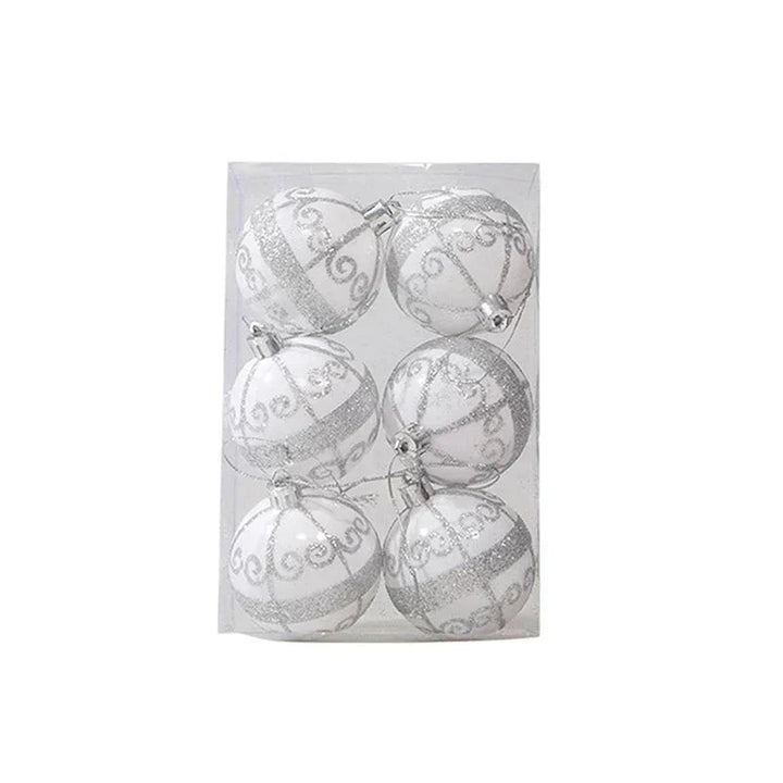 Detailed view of a hanging snowflake bauble, perfect Christmas gift idea