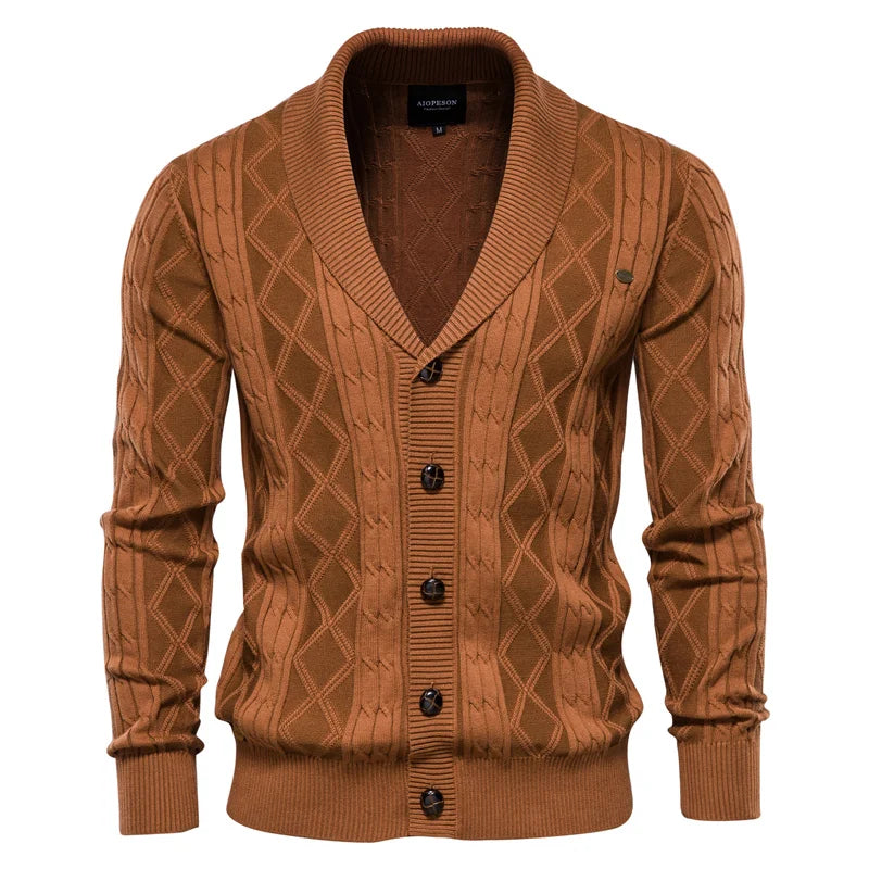 Hendrix | Men’s Cable Knit Cardigan