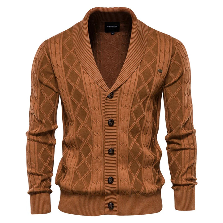 Hendrix | Men’s Cable Knit Cardigan