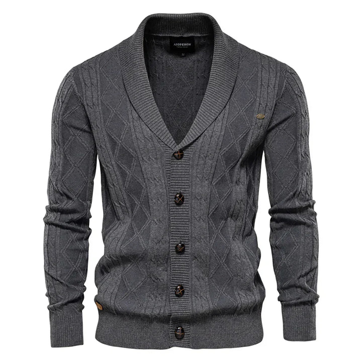 Hendrix | Men’s Cable Knit Cardigan