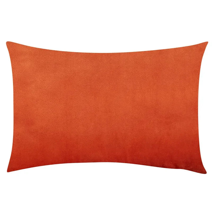 Soft touch velour cushion cover for cozy living room seating