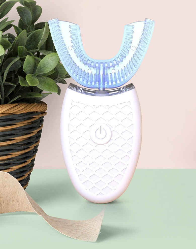 Unisex wireless sonic electric toothbrush charging base view